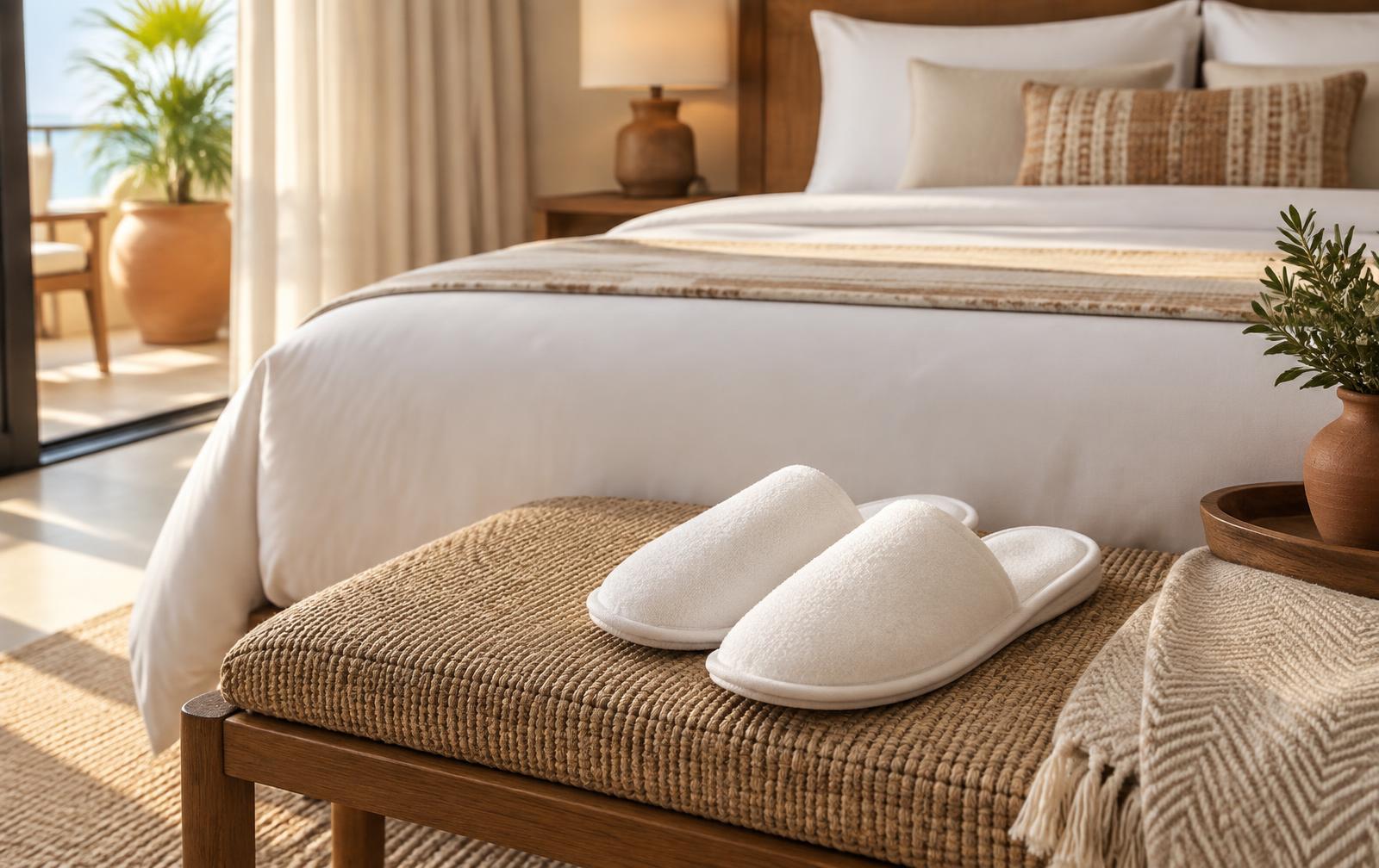 Pantoufles ATARAH HOME pour hôtellerie